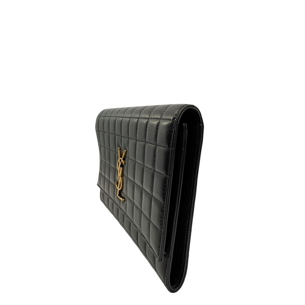 Saint Laurent Monogram Flap Clutch - Picture 2 of 6